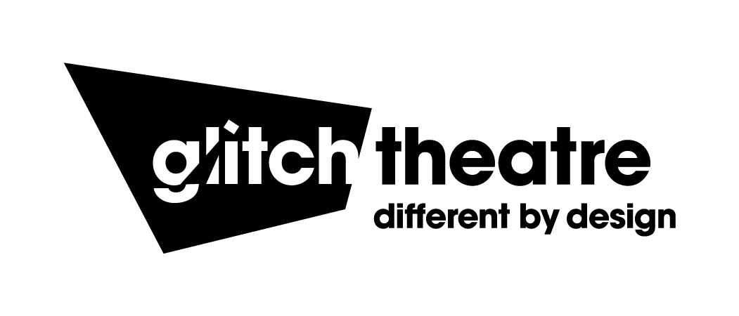 Logo for Glitch Theatre, Different by Design